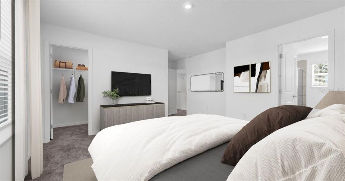 Furnished interior view inside a new home in Avalon Park Tavares Single Family Homes, Tavares (Image 16).