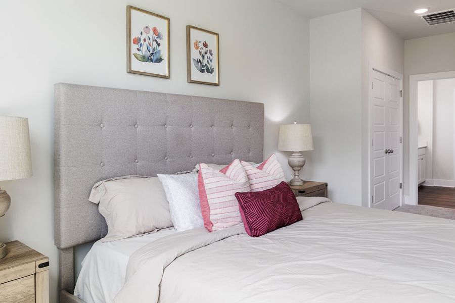 Furnished interior view inside a new home in Stonebarrow, Lillington (Image 16). Furnished interior view inside a new home in Stonebarrow, Lillington (Image 16).