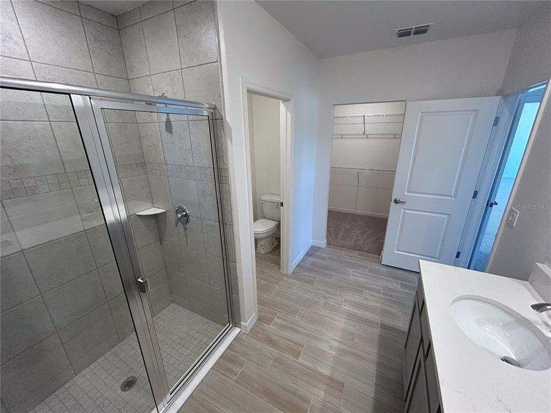 Primary Bath - Large Tile Shower Primary Bath - Large Tile Shower