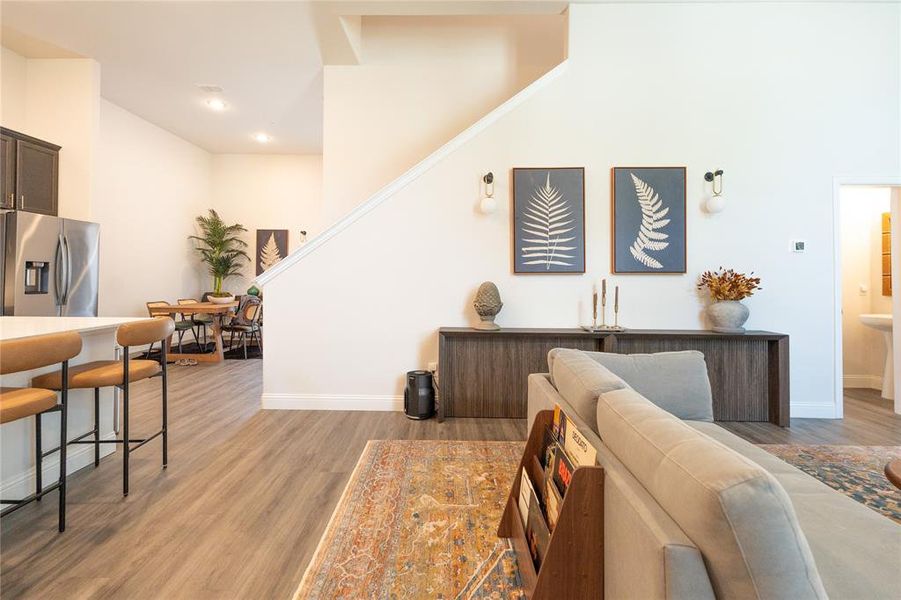 Furnished interior view inside a new home in , Irving (Image 17).