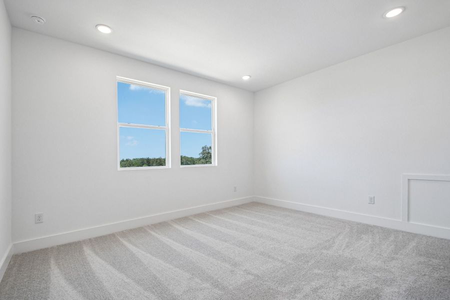 Spacious, unfurnished interior of a new home in Freedom at Anthem, Kyle (Image 22).