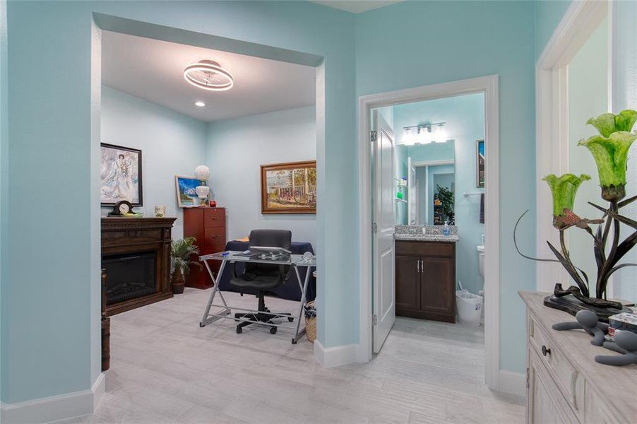 Furnished interior view inside a new home in , Daytona Beach (Image 37).