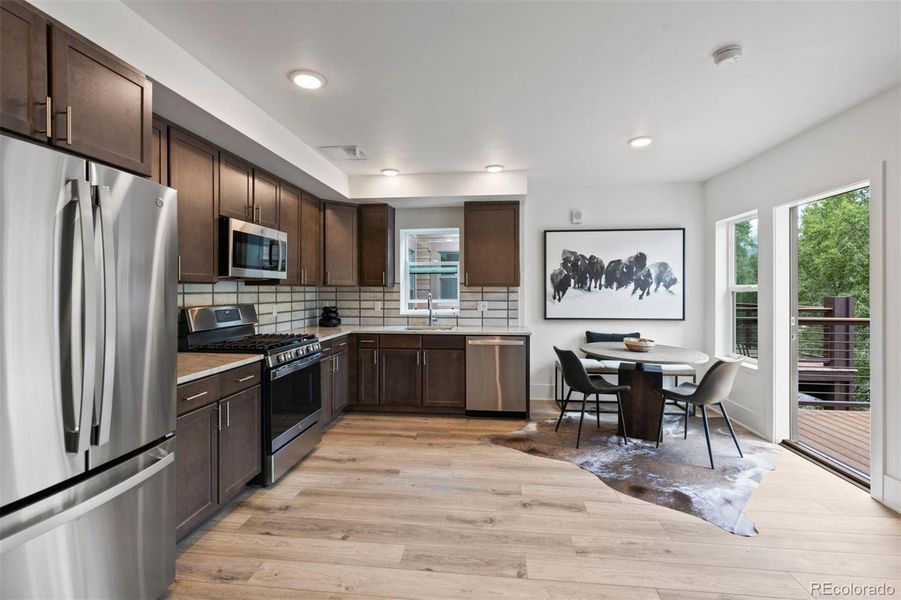 Furnished interior view inside a new home in , Silverthorne (Image 14).