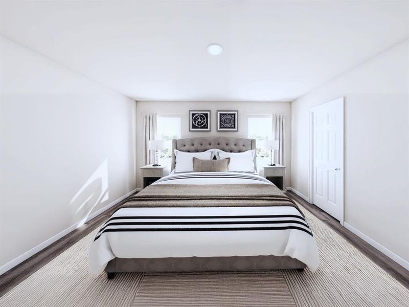 Furnished interior view inside a new home in Villages of Mayfield, Cleburne (Image 20).