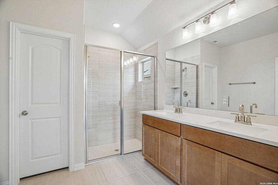 Furnished interior view inside a new home in Prairie Green, Converse (Image 11).