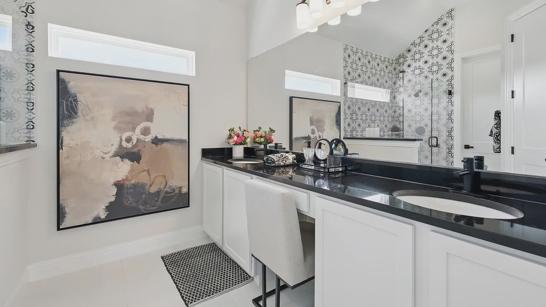 Model home photos of similar floorplans, not pictures of actual home.