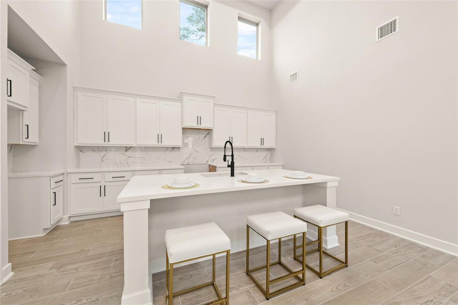 Furnished interior view inside a new home in Kresston, Montgomery (Image 6).