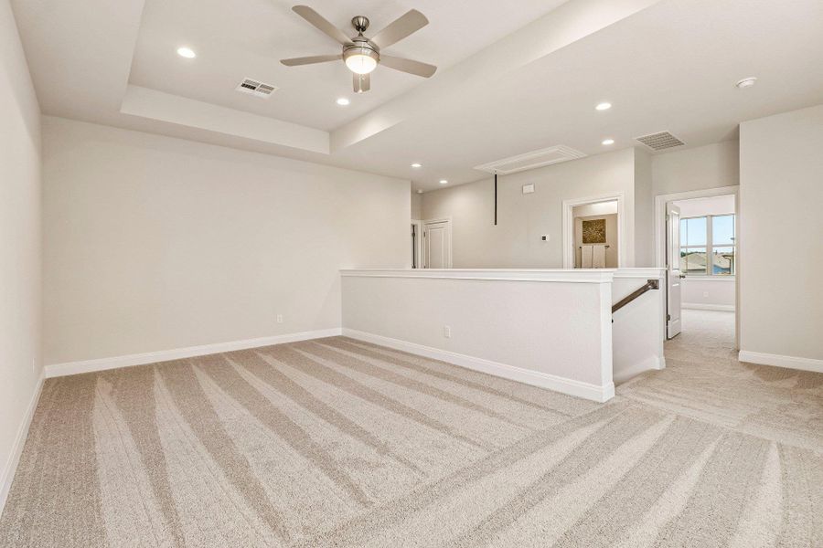 Spacious, unfurnished interior of a new home in 6 Creeks, Kyle (Image 24). Spacious, unfurnished interior of a new home in 6 Creeks, Kyle (Image 24).