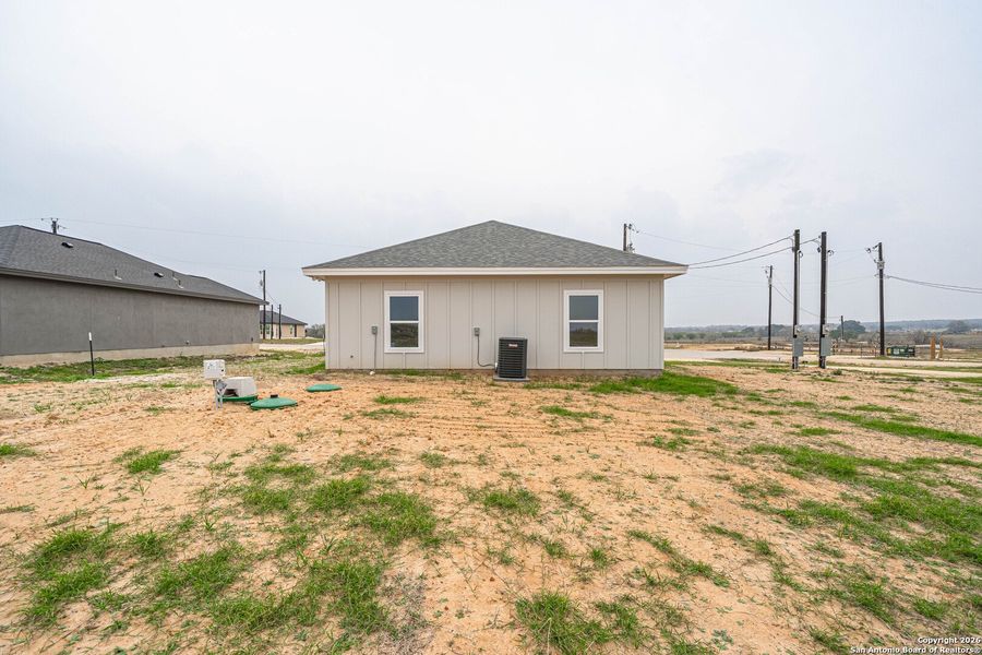 Exterior details and patio area of a home in , La Vernia (Image 24).