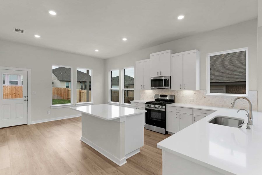 Furnished interior view inside a new home in Nolina, Georgetown (Image 5).