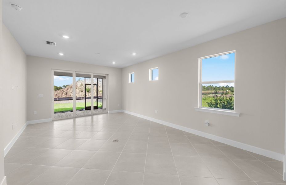 Ideal open floor plan