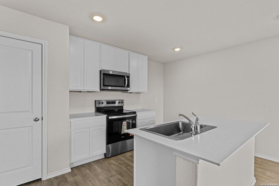 Furnished interior view inside a new home in Swenson Heights, Seguin (Image 8).