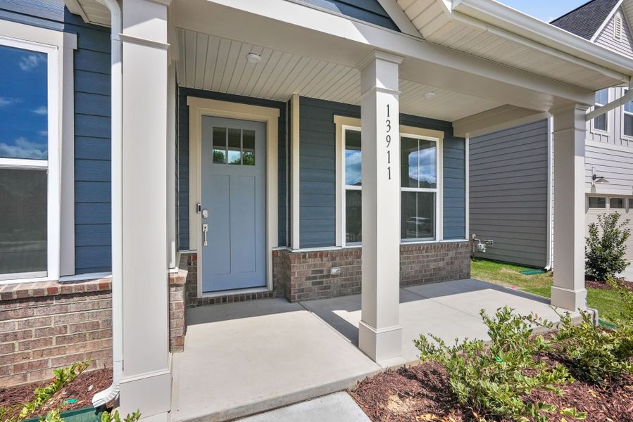 Representative exterior details of a home built from the Herdwick by Pulte Homes in Parkside Crossing, Charlotte (Image 28). Representative exterior details of a home built from the Herdwick by Pulte Homes in Parkside Crossing, Charlotte (Image 28).