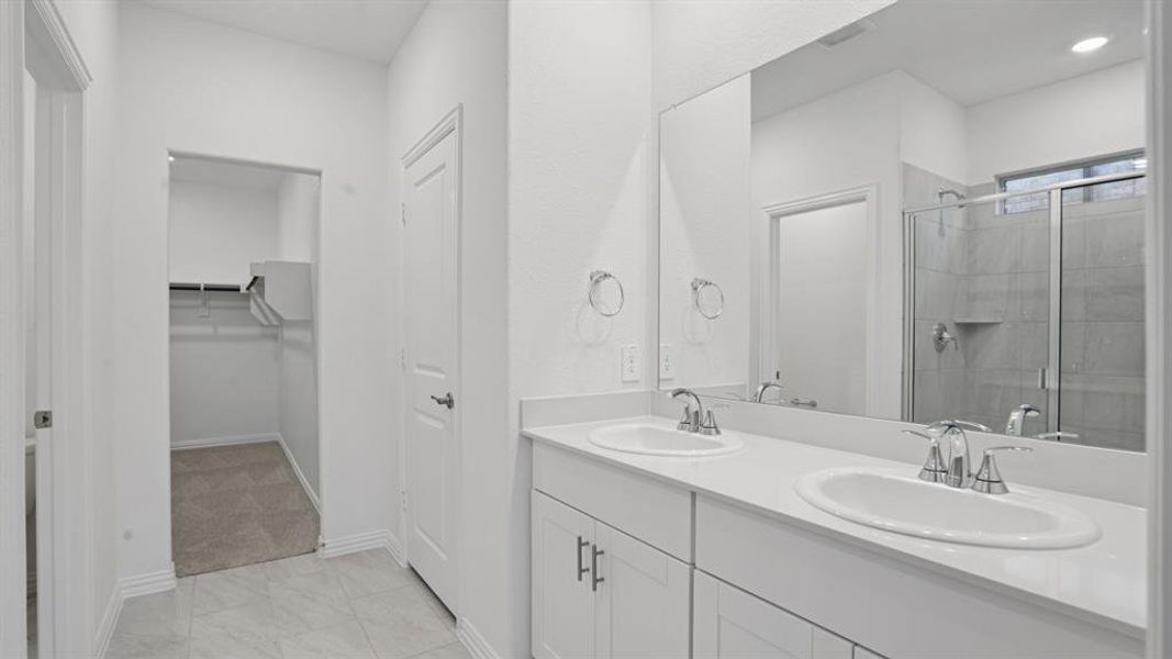 Furnished interior view inside a new home in Eastridge - Spring Series, McKinney (Image 10). Furnished interior view inside a new home in Eastridge - Spring Series, McKinney (Image 10).