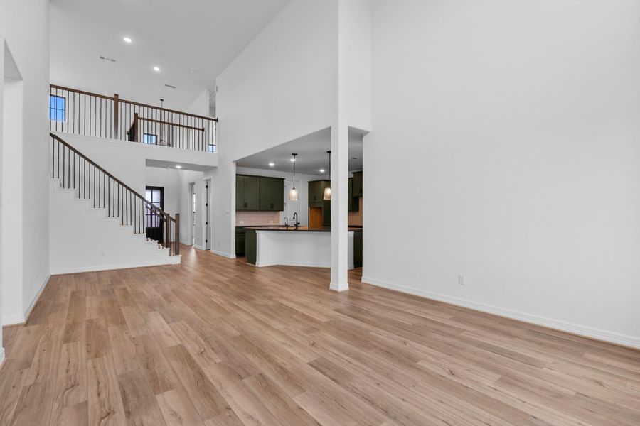 Spacious, unfurnished interior of a new home in Austin Point, Richmond (Image 24).