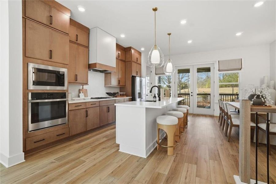 Furnished interior view inside a new home in The Eighteen, Atlanta (Image 7).