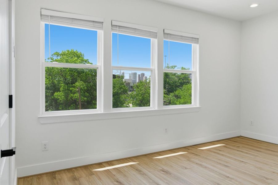 Spacious, unfurnished interior of a new home in , Houston (Image 32).