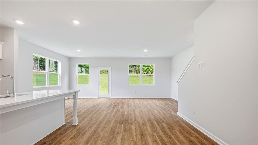 Spacious, unfurnished interior of a new home in Brookland Commons, Monroe (Image 19).