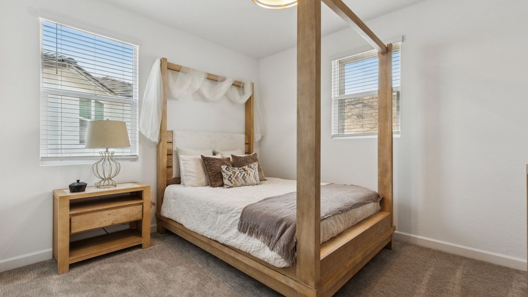 Representative furnished interior of a home built from the Miraval by D.R. Horton in The Ridge at Stone Butte, Phoenix (Image 41).