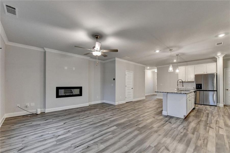 Spacious, unfurnished interior of a new home in Westgate Enclave, Loganville (Image 28).