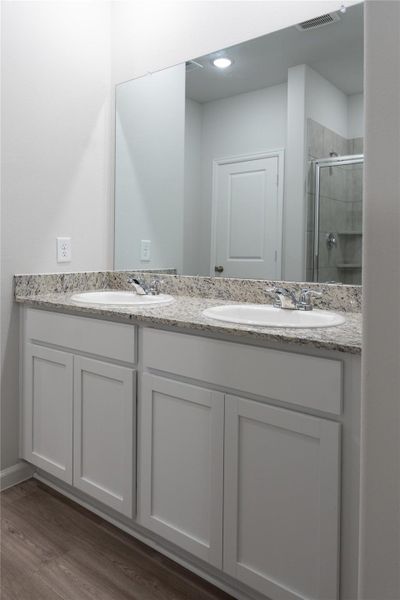 Furnished interior view inside a new home in Lakes at Black Oak, Magnolia (Image 6).