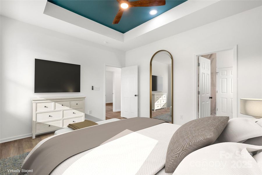 Furnished interior view inside a new home in , Shelby (Image 37).