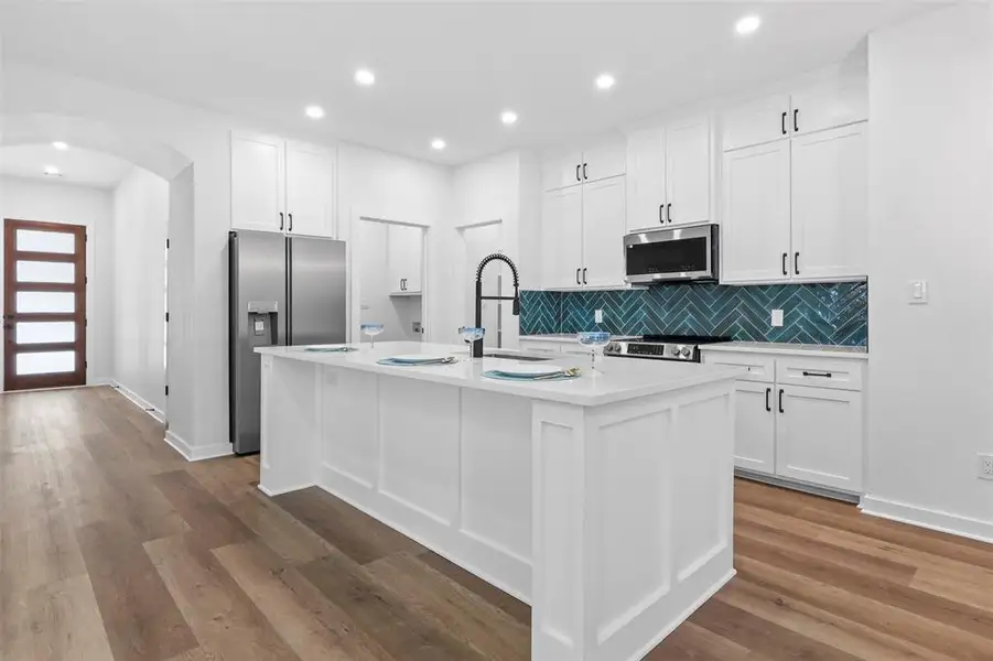 Furnished interior view inside a new home in , Mabank (Image 12). Furnished interior view inside a new home in , Mabank (Image 12).