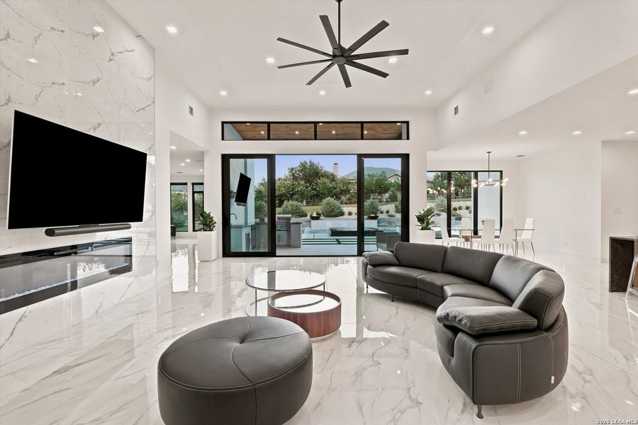 Furnished interior view inside a new home in , San Antonio (Image 15).
