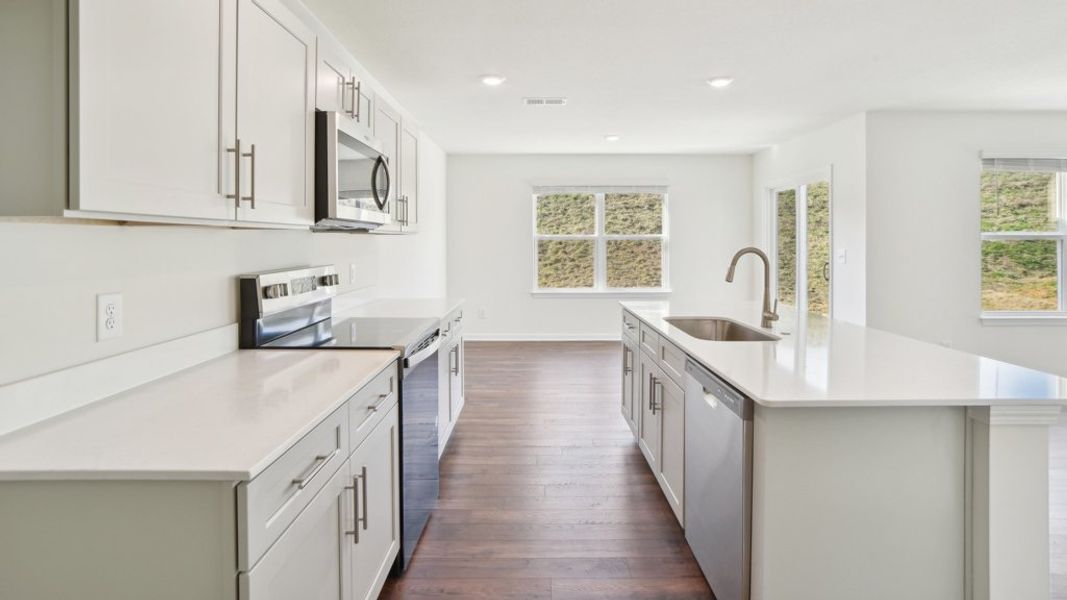 Furnished interior view inside a new home in Johnson Farms, Greeneville (Image 3).