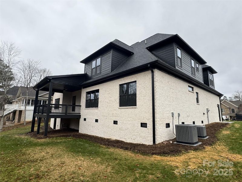 Exterior details and patio area of a home in , Hickory (Image 30). Exterior details and patio area of a home in , Hickory (Image 30).