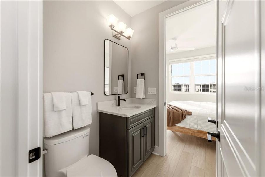 Furnished interior view inside a new home in Hunters Point, Cortez (Image 46). Furnished interior view inside a new home in Hunters Point, Cortez (Image 46).