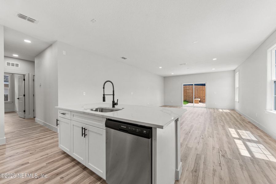 Furnished interior view inside a new home in , Jacksonville (Image 7).