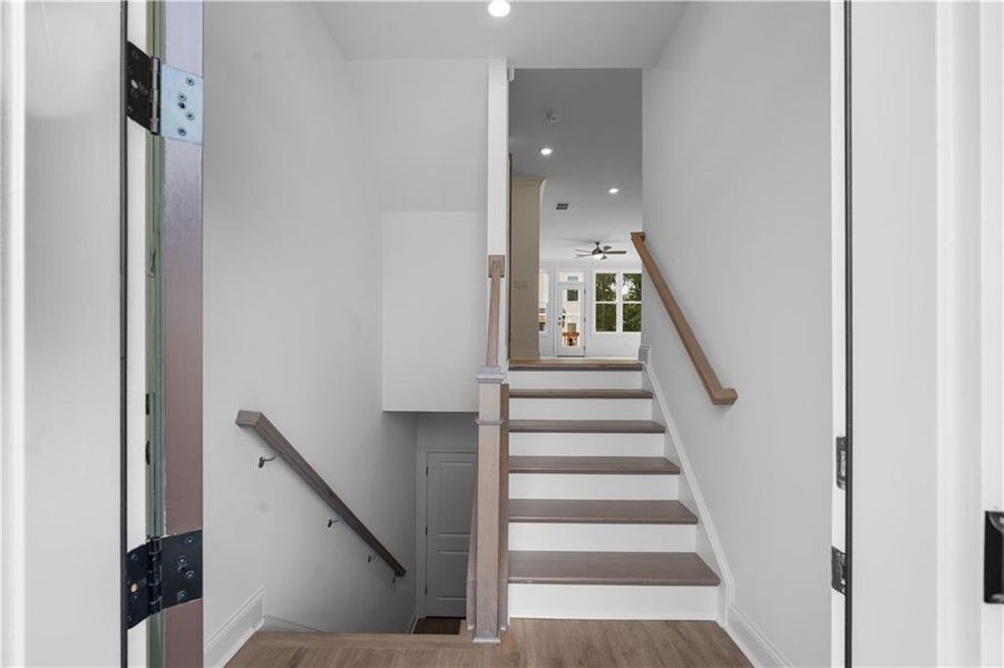 Spacious, unfurnished interior of a new home in Evanshire Townhomes, Duluth (Image 21).