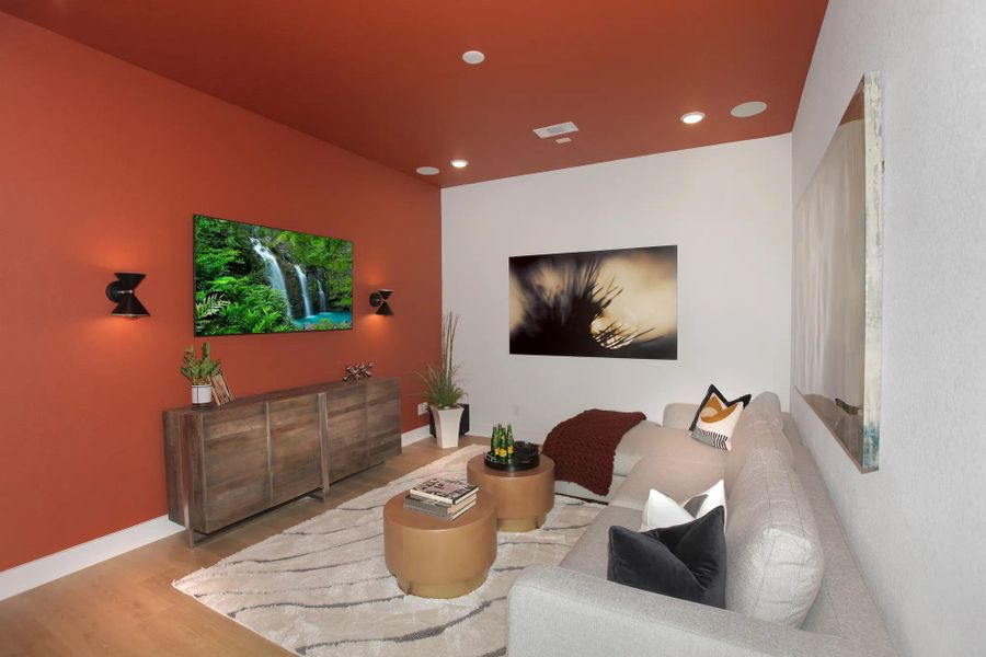 The Brynlee II Media Room