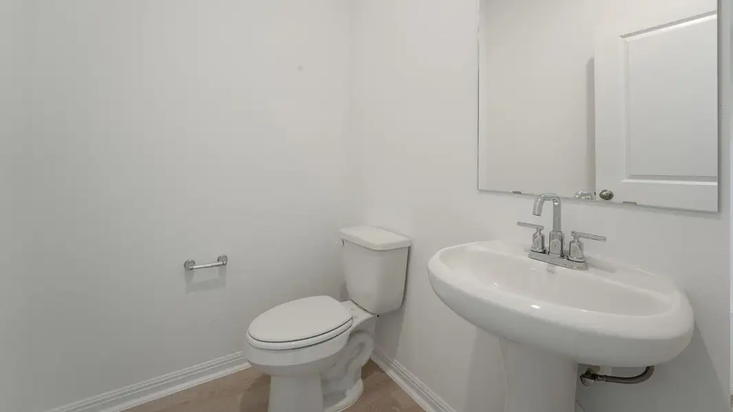 Furnished interior view inside a new home in Prairie Lakes, Buda (Image 10).