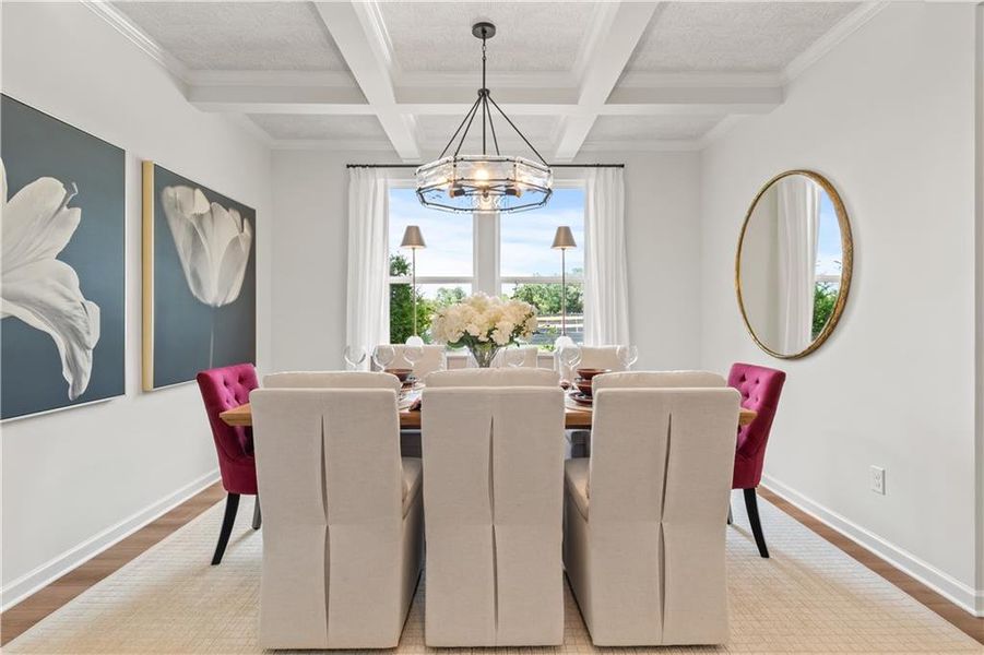 Furnished interior view inside a new home in Hamilton Lakes, Lawrenceville (Image 17).