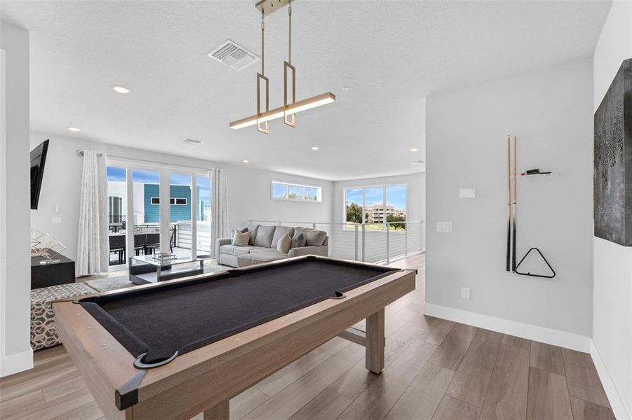 Furnished interior view inside a new home in , Kissimmee (Image 22).