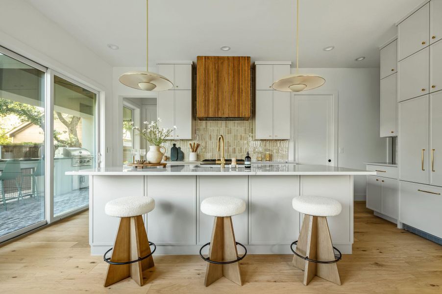 Furnished interior view inside a new home in , Austin (Image 11).