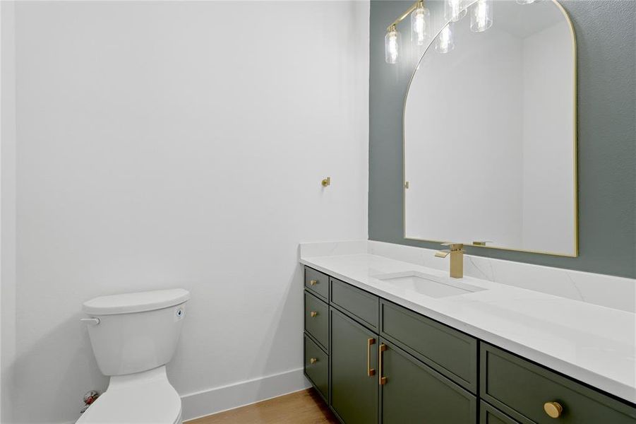 Furnished interior view inside a new home in , Dallas (Image 11).