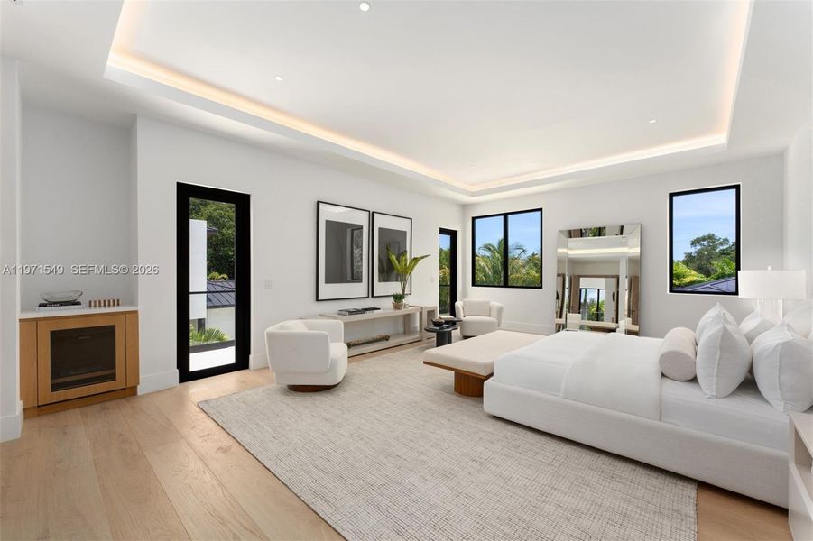 Furnished interior view inside a new home in , Pinecrest (Image 10). Furnished interior view inside a new home in , Pinecrest (Image 10).