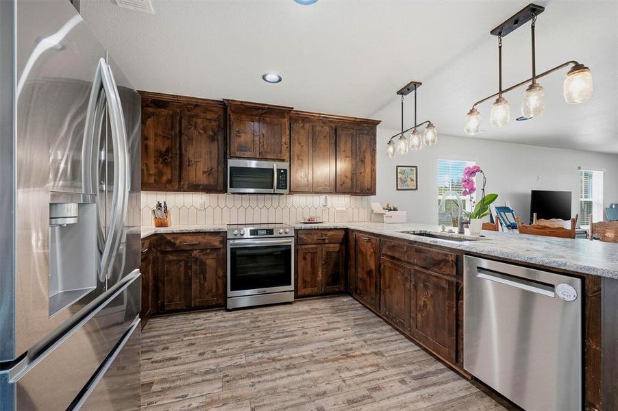 Furnished interior view inside a new home in , Sherman (Image 5).