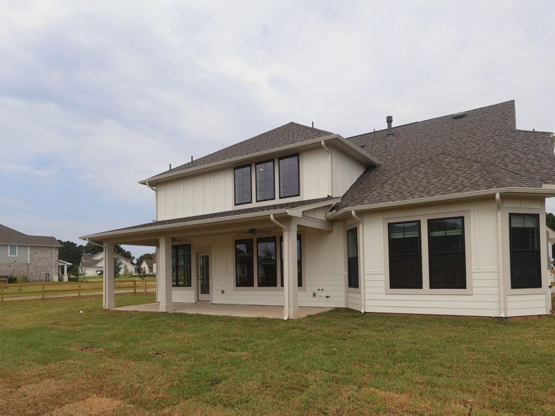 Exterior details and patio area of a home in Lone Star Landing, Montgomery (Image 4).