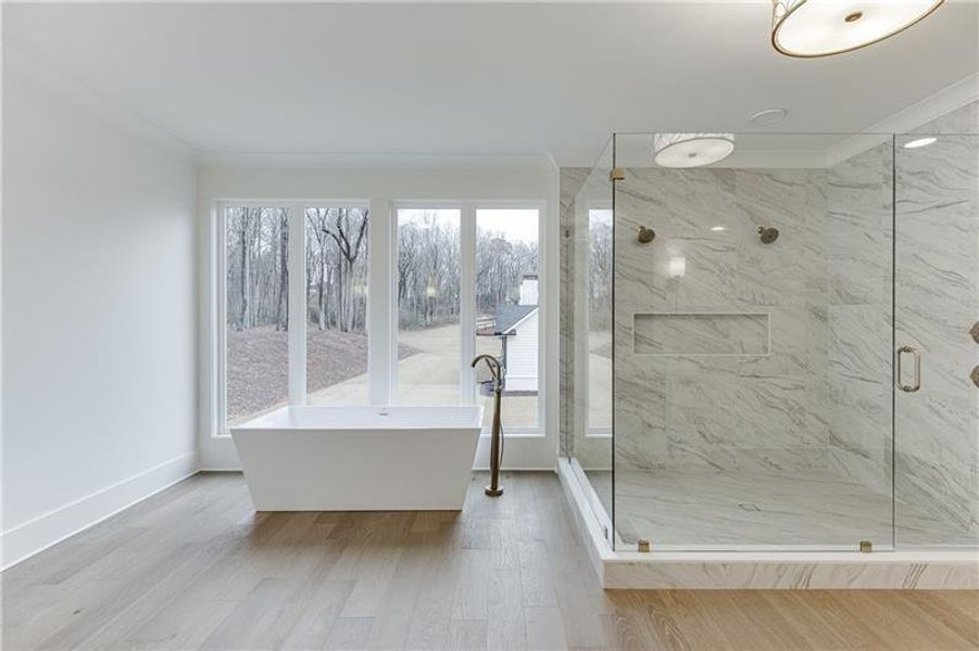 Furnished interior view inside a new home in , Pendergrass (Image 7).
