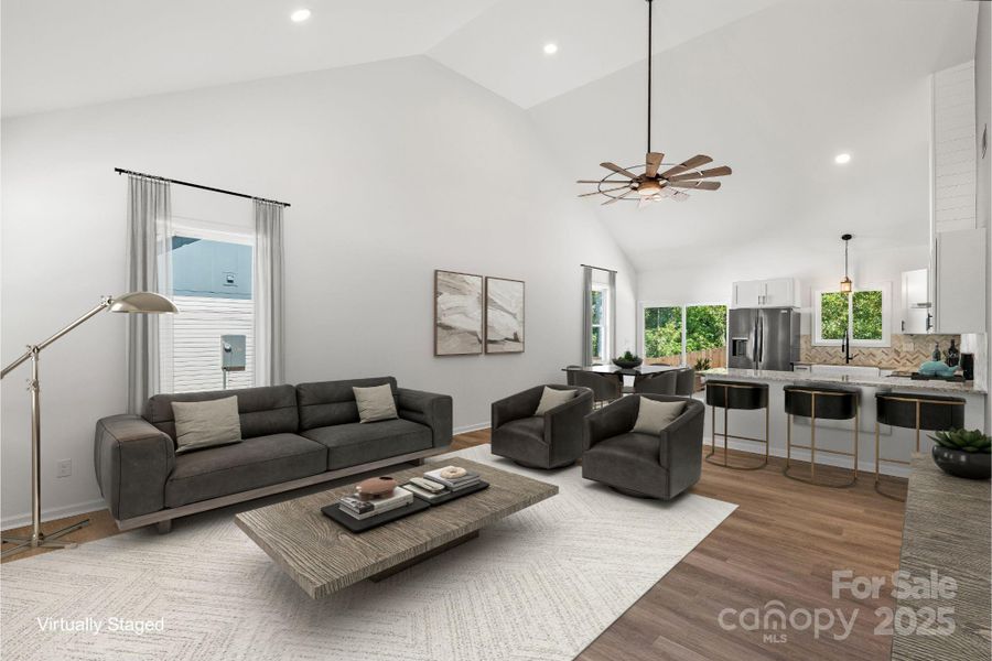 Furnished interior view inside a new home in , Cherryville (Image 12). Furnished interior view inside a new home in , Cherryville (Image 12).