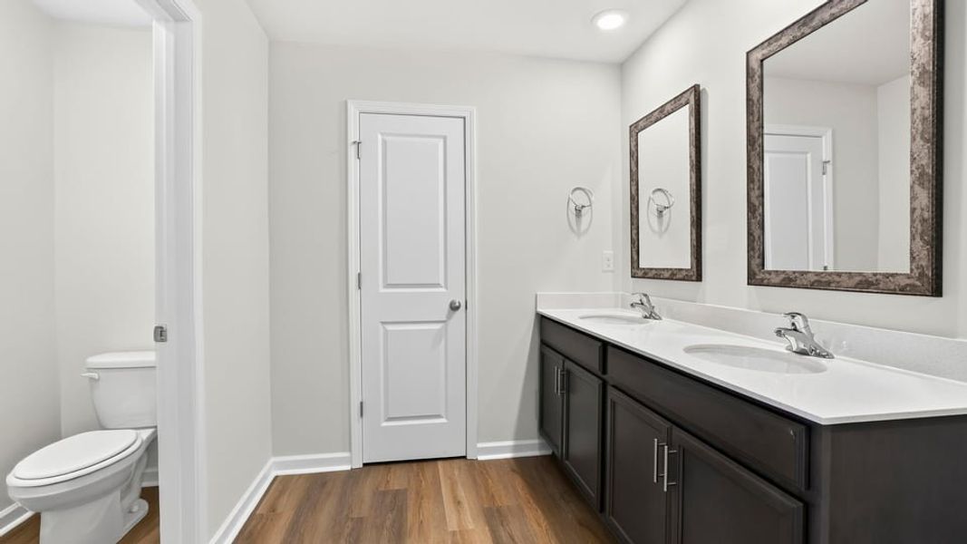 Furnished interior view inside a new home in Durbin Meadows, Fountain Inn (Image 14).
