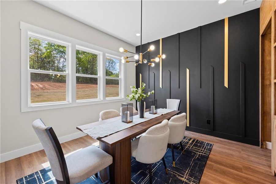 Furnished interior view inside a new home in , Athens (Image 28).