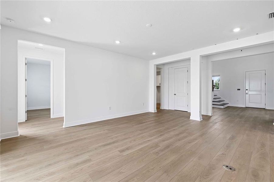 Spacious, unfurnished interior of a new home in Creeks Edge at Twin Rivers, Parrish (Image 25).