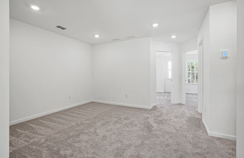 Spacious, unfurnished interior of a new home in Galloway Towns, Charlotte (Image 27). Spacious, unfurnished interior of a new home in Galloway Towns, Charlotte (Image 27).