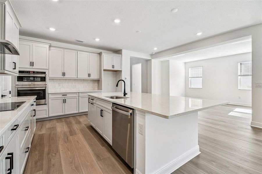 Furnished interior view inside a new home in Creeks Edge at Twin Rivers, Parrish (Image 19).