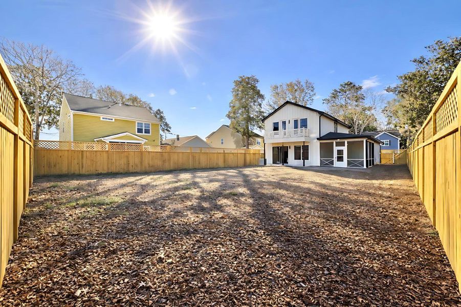 Exterior details and patio area of a home in , North Charleston (Image 23).